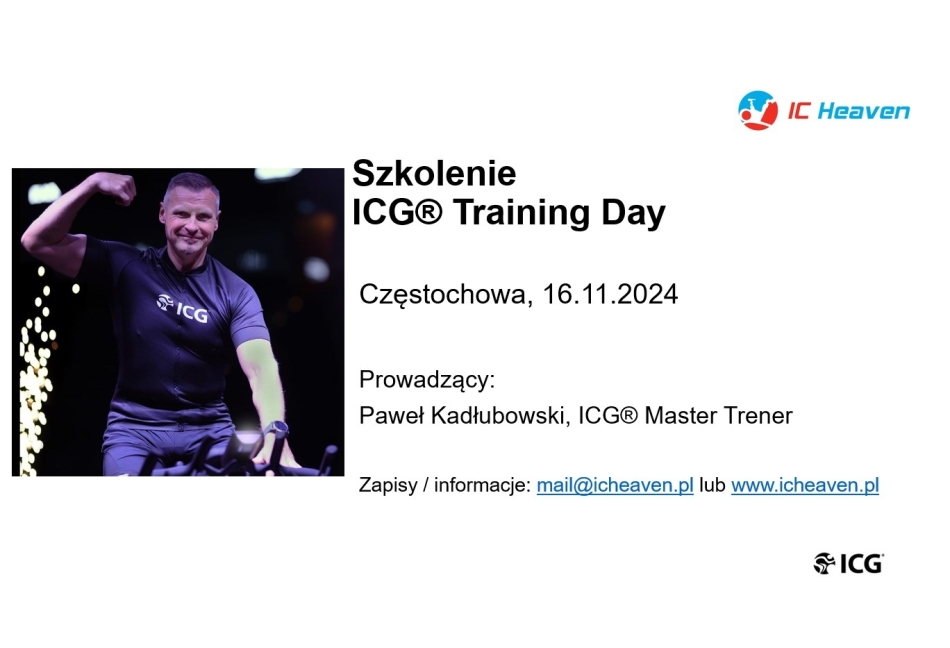 ICG® Training Day Częstochowa